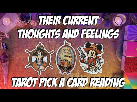 ⚡️Their Current Thoughts and Feelings Towards You⚡️ Tarot Pick a Card Love Reading