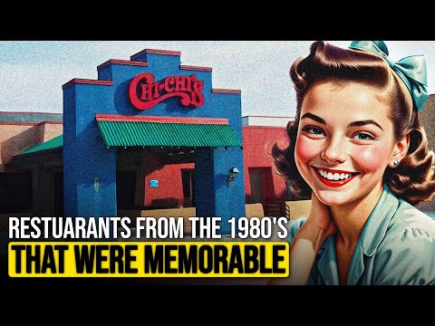 10 Memorable Restaurants Of The 1980s That Will Never Come Back