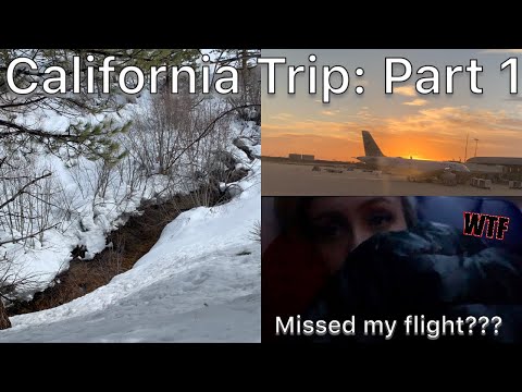 FLYING TO CALIFORNIA!! *GONE WRONG*