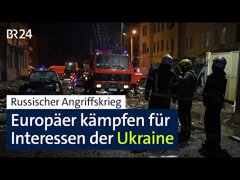 Nach Eklat im Weißen Haus: Europäer kämpfen für Interessen der Ukraine | BR24