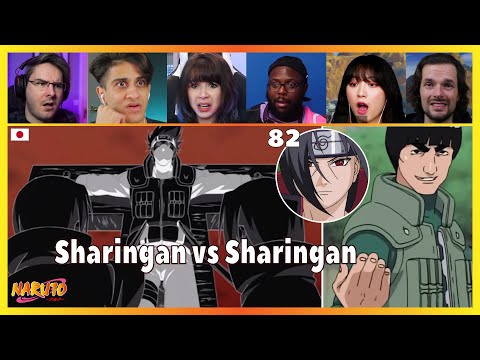 Itachi vs Kakashi | Reaction Mashup [Naruto 82] ナルト