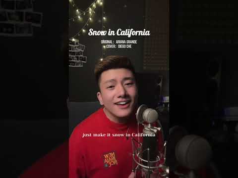 Snow in California ❄️  - Ariana Grande (Diego Che Cover)