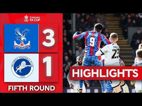 Palace Power Past 10-Man Millwall! | Crystal Palace 3-1 Millwall | Emirates FA Cup 2024-25