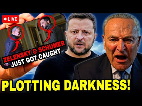 Schumer CAUGHT having SECRET MEETING with Zelenskyy – His Reaction Shocks All of America!