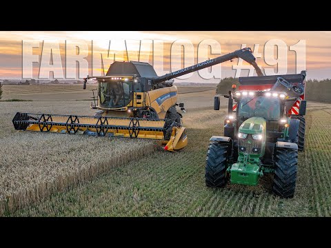 FARMVlog #91 - Překládáme s "BEJBY" překládací soupravou PERARD X-FLOW 19 a John Deere 6215R