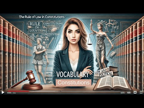 94.🟢Rule of Law in Constitutions  Vocabulary