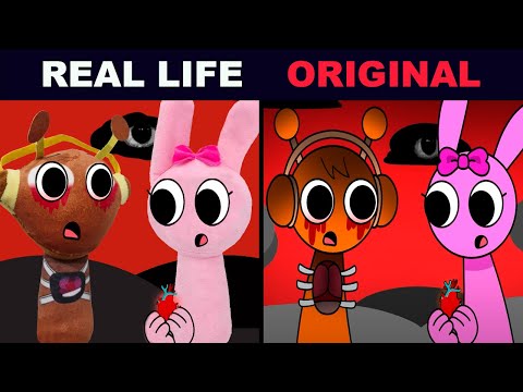 Best TikToks of Incredibox Sprunki Sinner Edition Stolen Heart💖   | Original vs Plush Real Life