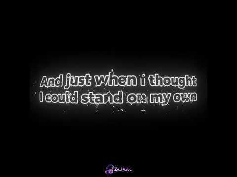 Just when I thought. #everyone #lyrics #musiclyrics #songlyrics #overlay #music