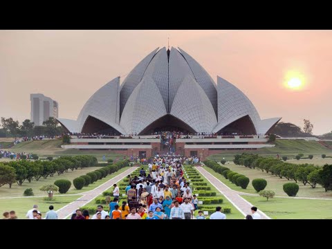 Only One - BAHAI  Temple  in Southeast ASIA | Lotus Temple | New Delhi