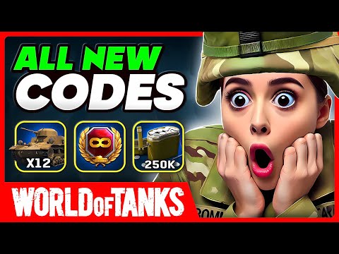 All Codes for World of Tanks NA, EU, Asia🎁 WOT Bonus & Invite Codes 🎁 2025