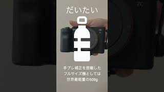 Sony カメラ α7C 1分レビュー｜良い点も悪い点も #Shorts