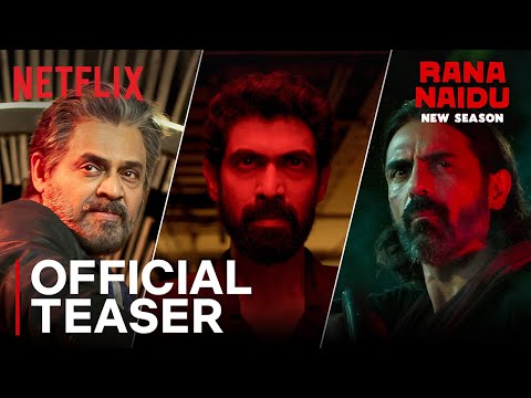 Rana Naidu Season 2 | Rana Daggubati, Venkatesh Daggubati, Arjun Rampal | Teaser | Netflix India