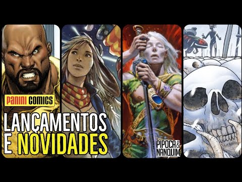 LUKE CAGE MAX + 2000 AD + ELRIC PN + COMIX ZONE LANÇAMENTOS