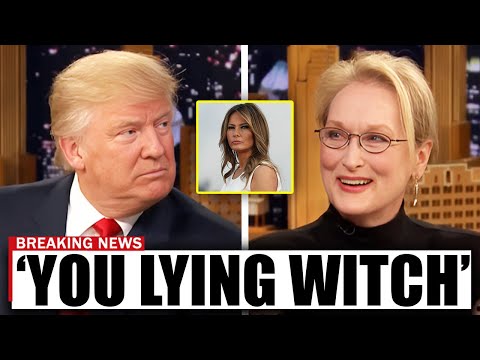 Trump THROWS TANTRUM After Meryl Streep EXPOSES Marriage On LIVE TV