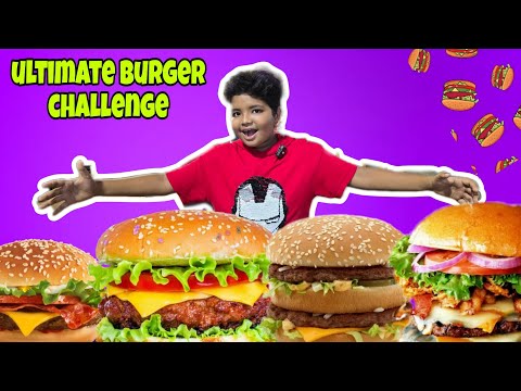 ⬇️Ultimate Burger challenge #burger #trending