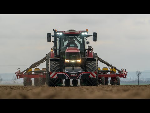 Case IH Puma 240 CVX & Fendt 1050 Vario - Spring sowing