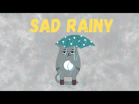 Sad Rainy Lofi ☔ | 1 Hour Melancholic Lofi Beats 🎶 | Relaxing & Emotional Music