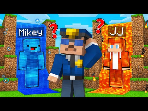 JJ's LAVA vs Mikey's WATER Hide and Seek Survive Battle in Minecraft - Maizen