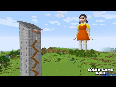 SURVIVING FROM SHIN SQUID GAME DOLL in Minecraft - Gameplay - Coffin Meme