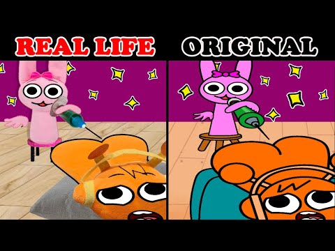 APT Best of INCREDIBOX SPRUNKI | ORIGINAL vs Plush Toy REAL LIFE