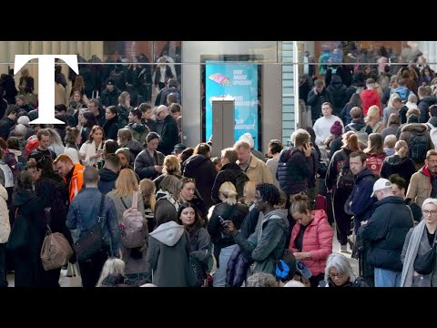 Passengers stranded after WW2 bomb causes Eurostar disruption