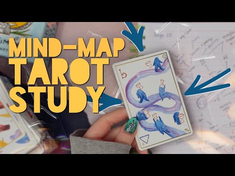 The Best Way to Study Tarot? Mind-Mapping a Single Card! 🧠✨