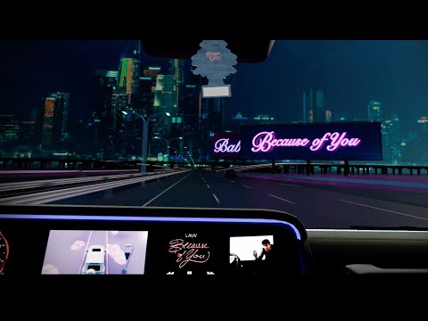 Lauv - Because Of You [Official Visualizer]