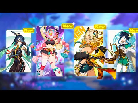 Just in!, CONFIRMED 5.5 BANNER LINEUP WITH 4 STAR LINEUP! Difficult choice for FTP -genshin impact