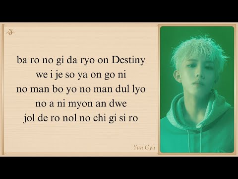 YUNGYU 'Destiny (Serendipity's Embrace OST Part 4)' Easy Lyrics