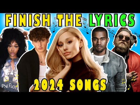 Finish The Lyrics 2024 Songs | January to March 2024 Hits Music Quiz 🎶| Lyrics Challenge