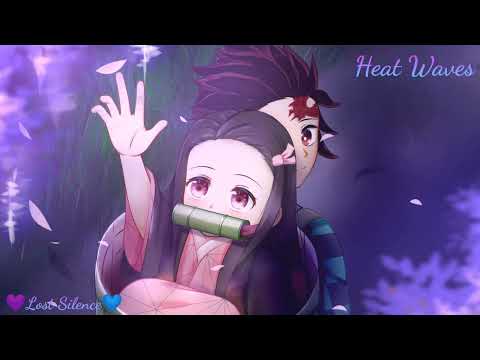 💜Nightcore ~ Heat Waves ~ Requested💙