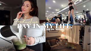 PRODUCTIVE MONDAY: New lululemon ✨Glow Up✨ Cardio Workout, Cooking & More | VLOG