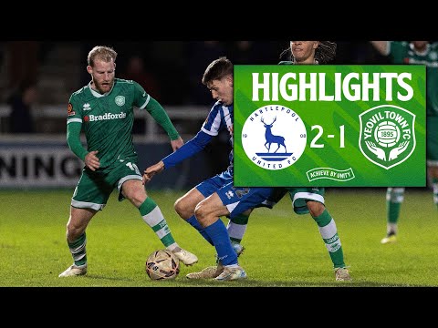 Highlights | Hartlepool United 2-1 Yeovil Town