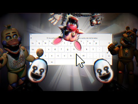 I played UCN but with the ON SCREEN KEYBOARD