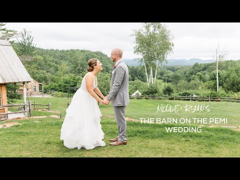 Nicole + Ryan's The Barn on Pemi Wedding Trailer Film