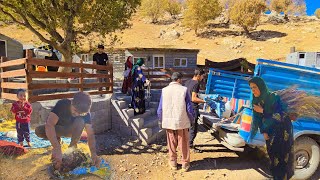 🏖️Amir and Family’s Wild Adventure: Gathering Wild Pistachios and Cooking BBQ Chicken in the Forest🍖