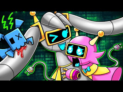 Sprunki Animation - Funbot ♥️Pinkbot | Bit Return to PHASE 1 | Incredibox Sprunki Animation