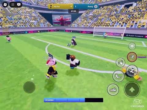 playing Super Leauge Soccer