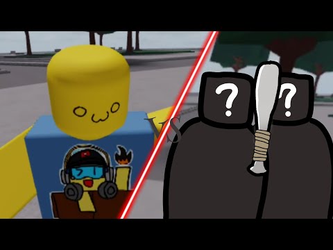 当一个刚接触的新手一打二! 会不会被虐很惨？【roblox/the strongest最强战场】