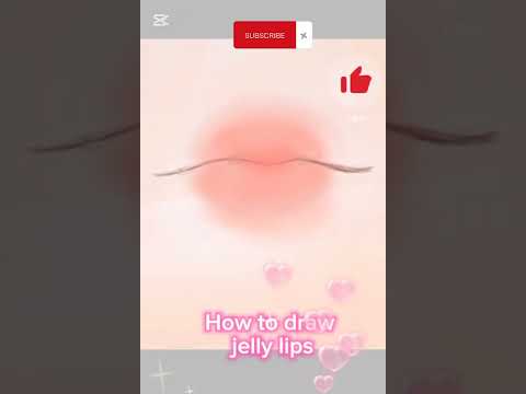 #drawing #lips Drawing jelly lips 💋💋