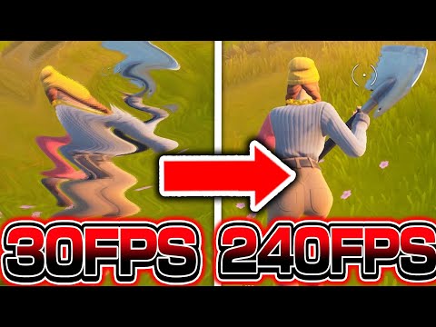 【検証】30FPS vs 60FPS vs 240FPS 一番良いのはどれ？？？【フォートナイト/FORTNITE】