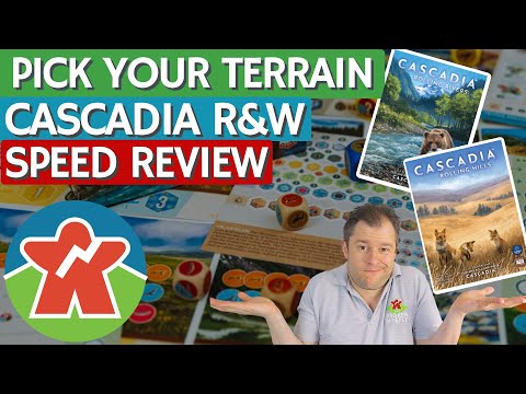 Cascadia (Roll & Write) - Board Game Review - Pick Your Terrain Preference