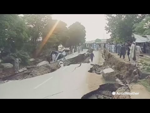 Pakistan earthquake damage, aftermath