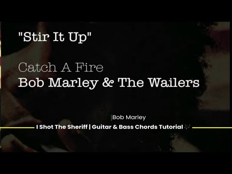 Bob Marley - Stir it Up | Guitar  Chords + Solo Tutorial 🎶