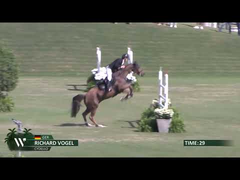 Watch Richard Vogel & Cydello win the $215,000 MARS Equestrian Grand Prix