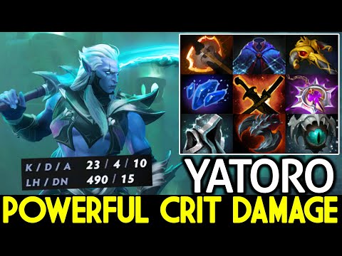 YATORO [Phantom Assassin] Powerful Crit Wipe Out All Enemy Dota 2