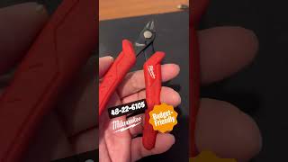 Milwaukee tools flush cutters - easy on the wallet #milwaukeetools #toolreviews