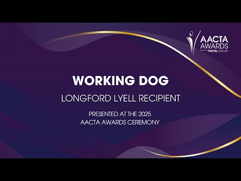 Working Dog to receive the Longford Lyell Award.