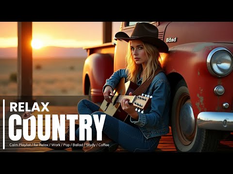 【Country Relax 4】RELAXING COUNTRY MUSIC MIX – Best Playlist for a Peaceful Country Escape 🌾💿