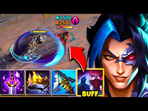 RIOT BROKE BLUE KAYN WITH THESE NEW BUFFS! (ONE SHOT EVERYTHING IN SIGHT)